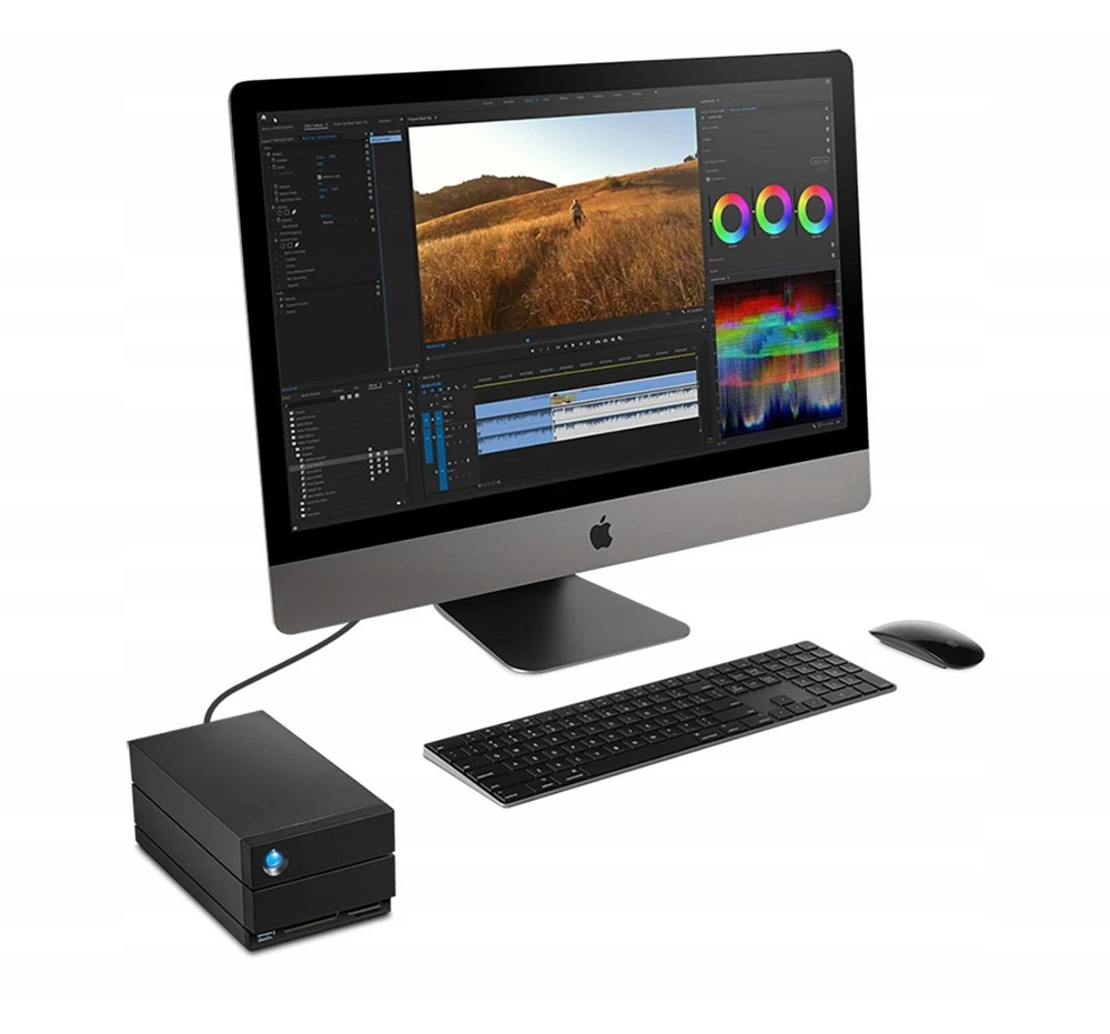 Serveris LaCIe 2big Dock-V2 60TB 2xThunderbolt 3