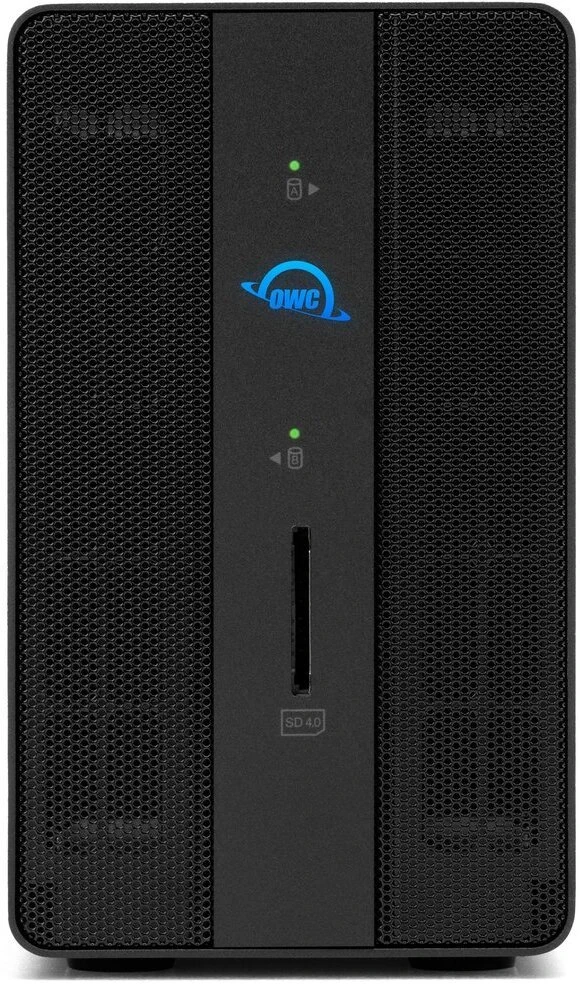 Serveris Diskų masyvas OWC Gemini Thunderbolt doko ir dviejų diskų RAID išorinė saugykla su 3,5" SATA HDD (2TB x 2) 4TB (OWCTB3GM000H04)