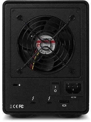 Serveris Diskų masyvas OWC ThunderBay 4 RAID. 4 dėtuvų išorinė saugykla su 2xTB3 prievadais (su Softraid RAID 0/1/4/5/1+0) 32TB (4x8TB) (OWCTB3SRE32.0S)
