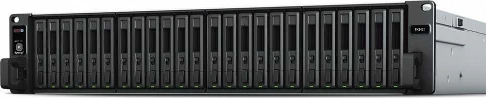Synology FlashStation FX2421 išplėtimo blokas - Saugojimo korpusas - 24 lizdai (SATA-600 / SAS) - Rack - Montuojama