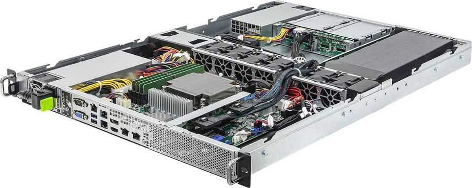 ASRock „Barebone“ serveris, 1U, vieno lizdo, 1700 MHz, 1U1G-W680/2L2T