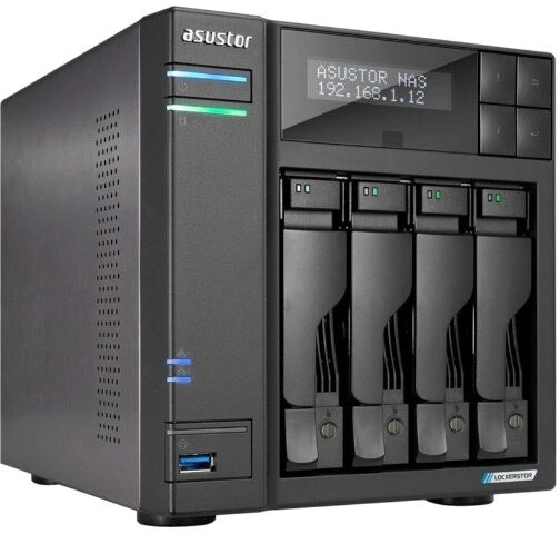 Serveris „Asus Lockerstor AS6704T V2“ | „Intel Celeron“ | N5105 | 4 GB | DDR4