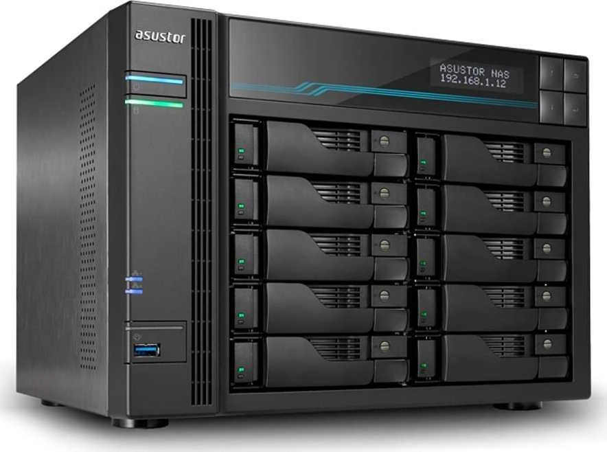 Serveris Asustor NAS AS7110T 0/10HDD / SSD (2.5/3.5 SATA III)