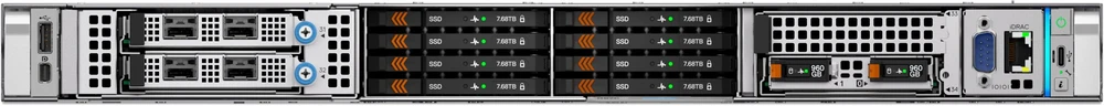 Serveris Serwer Dell DELL PowerEdge R470 serwer 480 GB Rack (1U) Intel Xeon 6 6507P 3,5 GHz 32 GB DDR5-SDRAM 1100 W