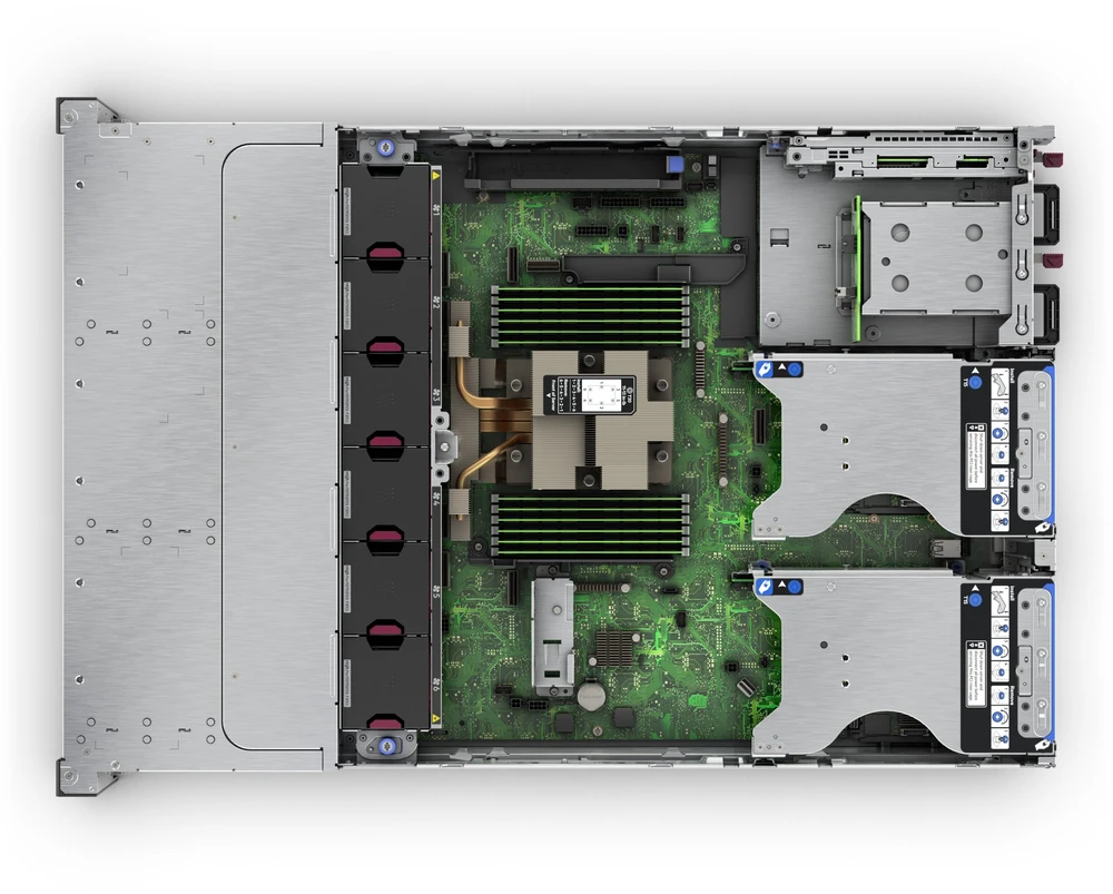 Serwer HP HPE SC ProLiant DL345 Gen11 9115 2.6GHz 16c 1P 2x32GB-R 8SFF MR416i-p NC BCM5719 2x1000W PS EU Server (P93220-425)