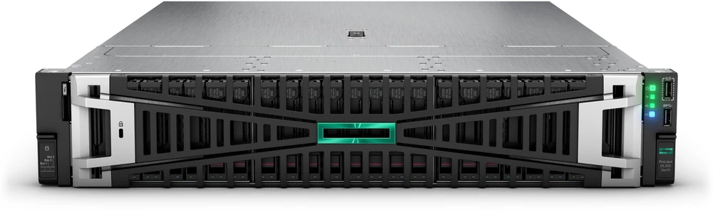 Serwer HP HPE SC ProLiant DL345 Gen11 9115 2.6GHz 16c 1P 2x32GB-R 8SFF MR416i-p NC BCM5719 2x1000W PS EU Server (P93220-425)