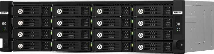 Serveris QNAP SAS12Gb/s dvigubo valdiklio 3U 16 lizdų serverio šasi