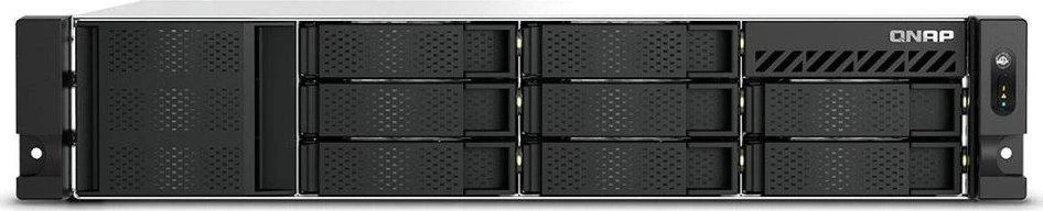 Serveris QNAP | 8-bay Short-Gylis Rackmount NAS | TS-855eU-8G | Intel Atom | C5125 8 branduolių | Procesoriaus dažnis 2,8 GHz | 8 GB
