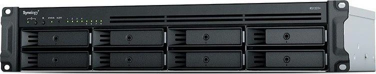 Serveris Synology Sinologija | Rack NAS | RS1221+ | Iki 8 HDD/SSD Hot-Swap | AMD Ryzen | „Ryzen V1500B Quad Core“ | Procesoriaus dažnis 2,2 GHz | 4 GB | DDR4