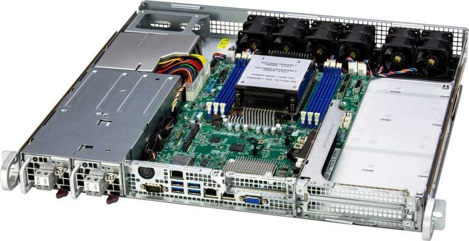 Serveris SuperMicro Supermicro Barebone IoT A+ Serveris 1U Single Sockel SP6 AS-1115S-FDWTRT