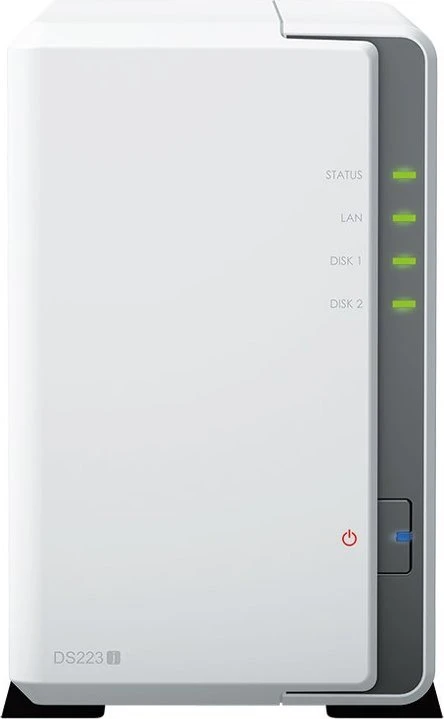 Serveris Synology DS223J+2x HAT3300-6T (2x 6TB)