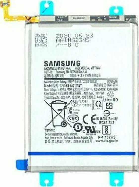 „Service Pack Bateria EB-BA217ABY“ arba „SAMSUNG A04s/A12/A21s GH82-29803A“