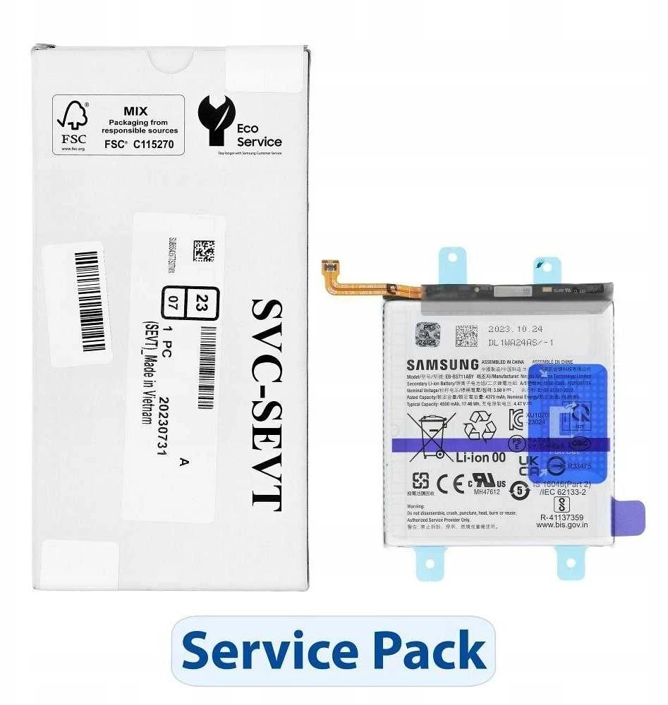 „Service Pack Bateria EB-BS711ABY“ arba „Samsung S23 FE S711B GH82-32860A“