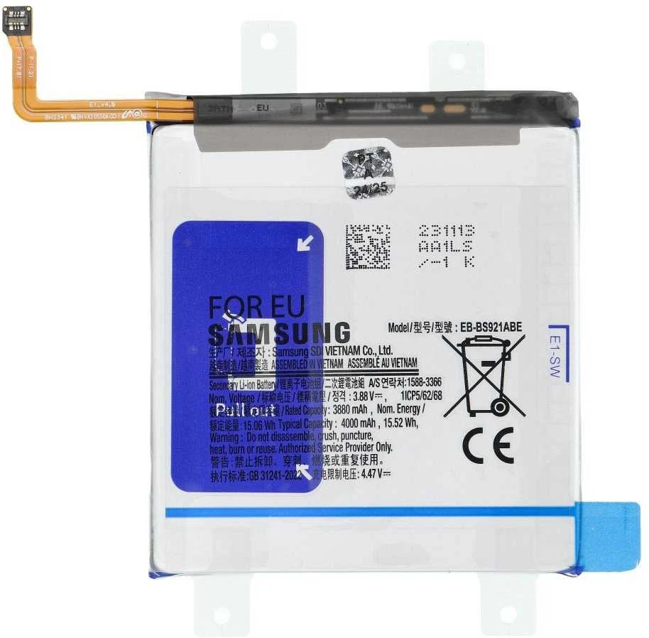 „Service Pack Bateria EB-BS921ABE“ arba „Samsung S24 S921B GH82-33290A“
