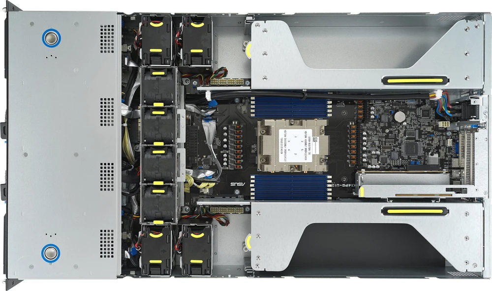 ASUS ESC4000A-E12-SKU1/2600W(1+1) Socket SP5 Rack (2U) Sidabrinis
