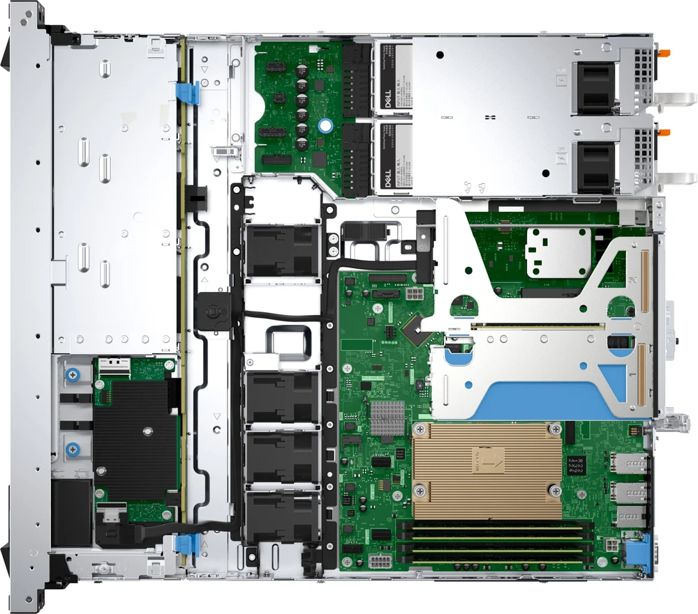 Serveris Serwer Dell DELL PowerEdge R360 serwer 960 GB Rack (1U) Intel® Xeon® 6369P 3,3 GHz 32 GB DDR5-SDRAM 700 W