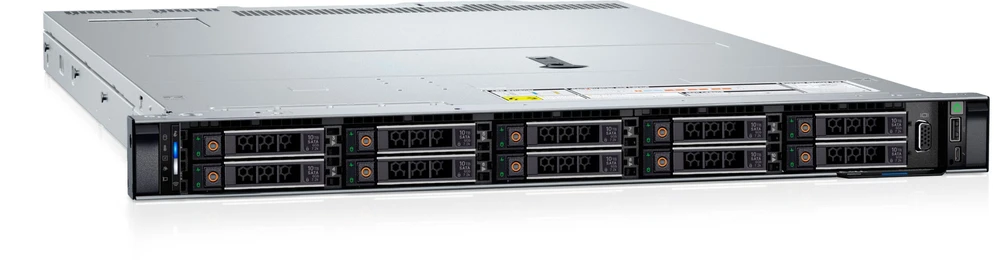 Serveris Serwer Dell PowerEdge R660xs 8x2.5 Intel Xeon Sidabrinis 4514Y 2x32GB 2x480GB SSD SATA 2x1100W H755 3Yr PS