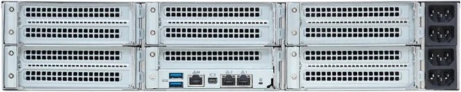 Serwer Gigabyte Server Intel Xeon 6700/6500 2U DP 4 x PCIE Gen5 GPUs (6NXV24SX0DR000AAJ1)