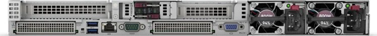 Serveris Hewlett Packard (HP) HPE PL DL360g11 4510 (2.4G/12C) 2x32G (P64706) 2x2.4TB/10k 2x1000W MR408i-o 8SFF 4x1G Smart Choice
