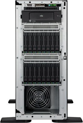 Serveris Hewlett Packard (HP) HPE PL ML110g11 4510 (2.4/12C) 1x32G (p64706) 2x4TB (861683) 2x1000W 2x1G 4LFF VROC NBD333 Smart Choice