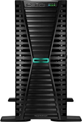 Serveris Hewlett Packard (HP) HPE PL ML110g11 4510 (2.4/12C) 1x32G (p64706) 2x4TB (861683) 2x1000W 2x1G 4LFF VROC NBD333 Smart Choice