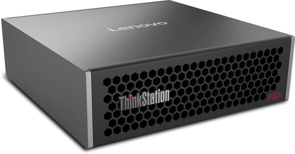 „Lenovo ThinkStation“ | PGX | Stacionarus kompiuteris | SFF | NVIDIA GB10 Grace Blackwell Superchip | 10x Cortex-X925 + 10x Cortex-A725 | Vidinė atmintis 128 GB | LPDDR5X | 1000 GB | NVIDIA Blackwell Architecture | Klaviatūros kalba: Be klaviatūros | NVIDIA DGX OS | Garantija 12 mėn.