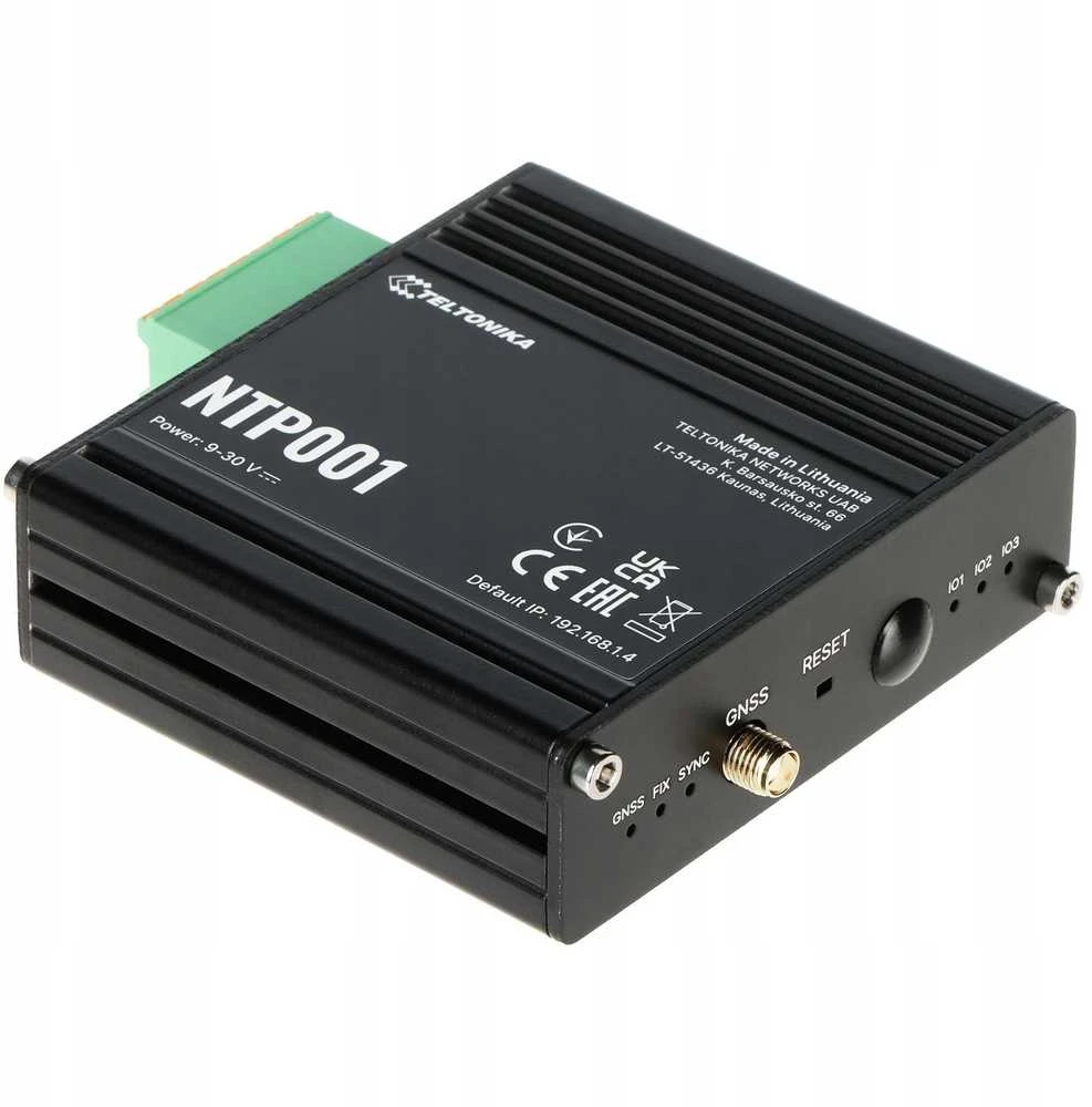 Maršrutizatorius TELTONIKA NTP001 STRATUM-1 NTP SERVERIS
