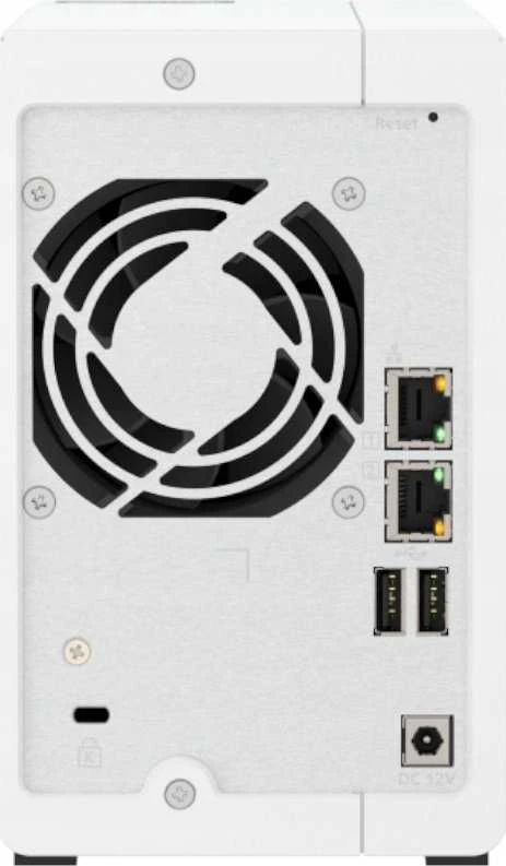 QNAP 2 skyrių 2,5 GbE NAS su integruotu NPU | TS-216G | ARM 4 branduolių | Cortex-A55 | Procesoriaus dažnis 2,0 GHz | 4 GB