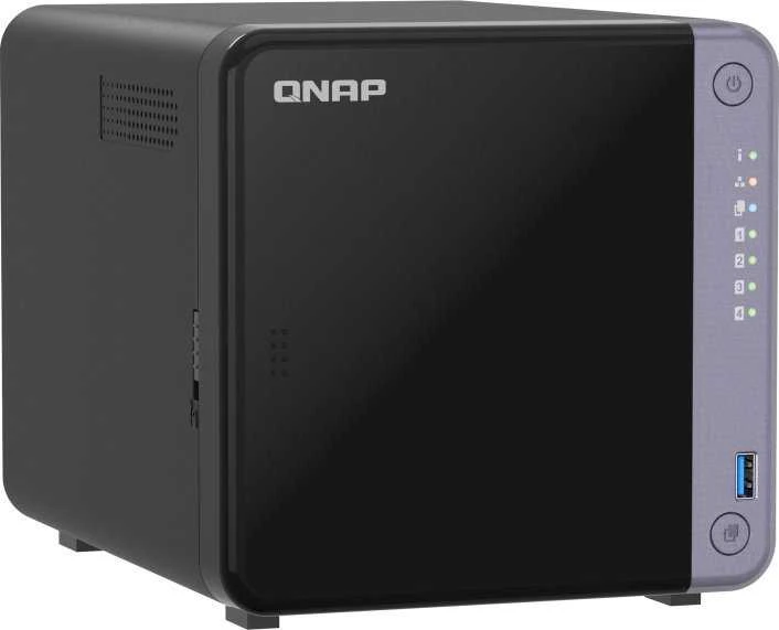 Serveris QNAP Ekonomiškas 4 skyrių 10 GbE NAS | TS-432X-4G | Alpinis | AL524 | Procesoriaus dažnis 2 GHz | 4 GB | DDR4 SODIMM | 90W adapteris (12VDC), 100-240VAC