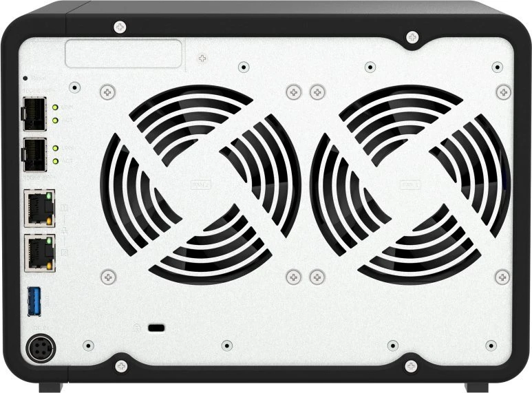 Serveris QNAP Ekonomiškas 6 skyrių 10 GbE NAS | TS-632X-4G | Alpinis | AL524 | Procesoriaus dažnis 2 GHz | 4 GB | DDR4 SODIMM | 120W adapteris (12VDC), 100-240VAC