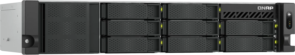 Serveris Serwer plików Qnap TS-H1065EU-RP 8GB RAM 10 zatok Rack 2U SATA 6Gb/s NVMe 2.5 Gigabit Ethernet (TS-H1065EU-RP-8G)