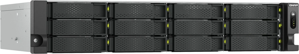 Serveris Serwer plików Qnap TS-H1465U 16GB 12 zatok SATA 6Gb/s Gigabit Ethernet / 2.5 Gigabit Ethernet / 10 Gigabit Ethernet (TS-H1465U-RP-8G)
