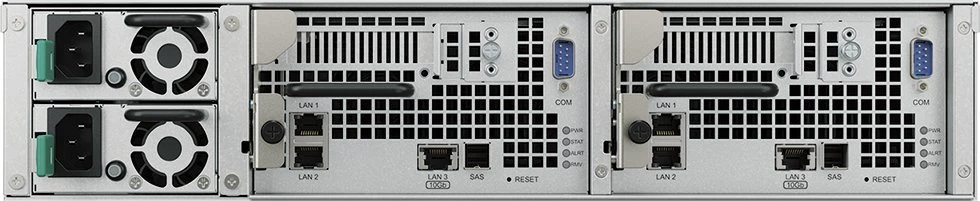 Serveris Synology Unified Controller UC3400 NAS 12-Bay 3,5" SAS HDD - 1x 10 GbE, 2x GbE, 1x PCIe-x8, 8GB RAM (pro Controller)