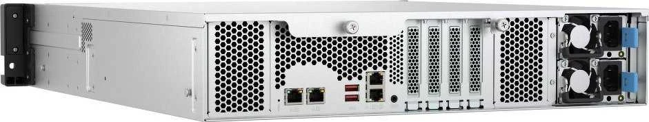 Serveris QNAP TS-H1277AXU-RP NAS Rack (2U) AMD Ryzen™ 5 16 GB DDR5 0 TB QuTS hero Juodas
