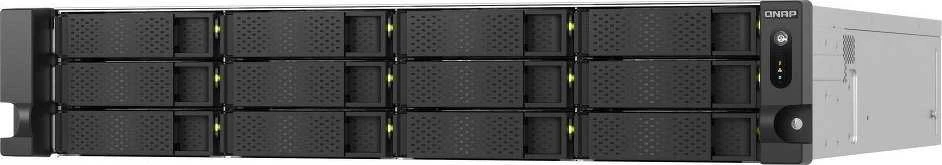 Serveris QNAP TS-H1277AXU-RP NAS Rack (2U) AMD Ryzen™ 5 16 GB DDR5 0 TB QuTS hero Juodas