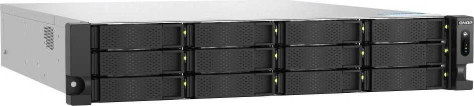 Serveris QNAP TS-H1277AXU-RP NAS Rack (2U) AMD Ryzen™ 5 16 GB DDR5 0 TB QuTS hero Juodas