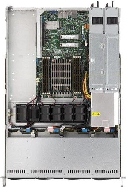 Serveris Super Micro Computer Supermicro A+ Server 1014S-WTRT Socket SP3 Stovas (1U) Juoda