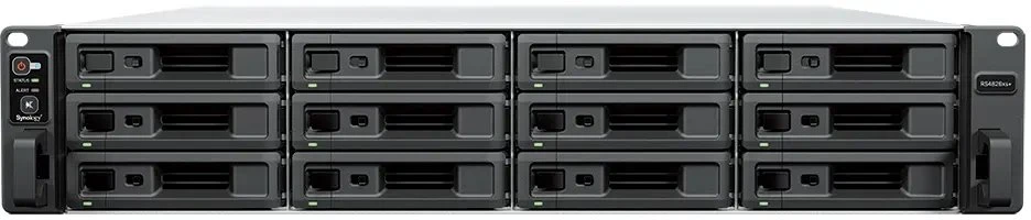 Serveris SYNOLOGY RS4826XS+ 12 skyrių stoties stotelė Intel Xeon D-1739 16 GB DDR4 ECC RDIMM