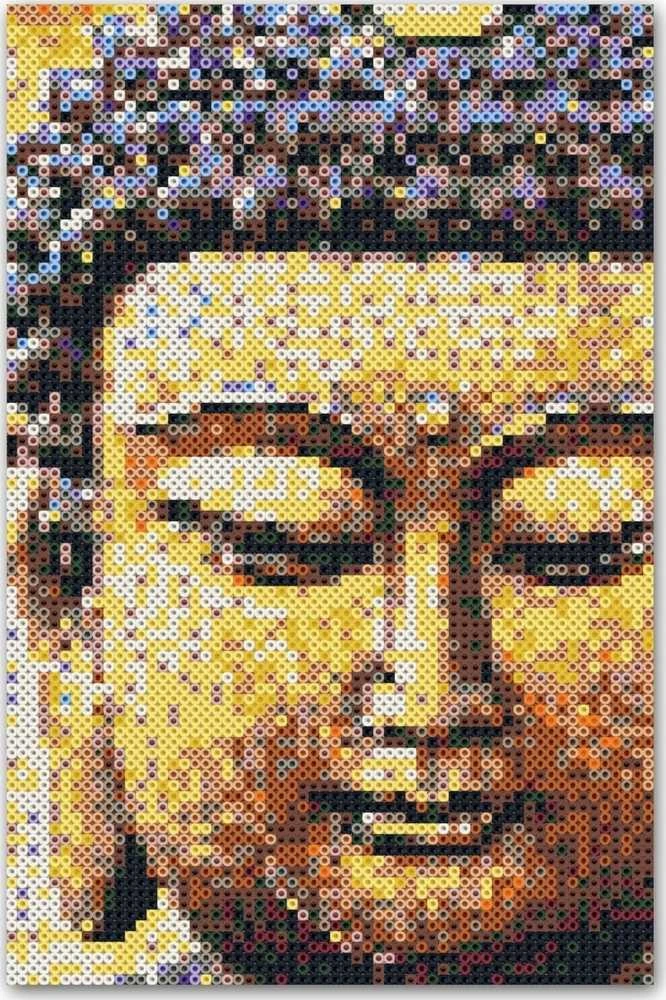 Rinkinys SES Creative Beedz Art - Buda 7000