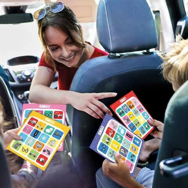 SES Creative - Žaidimo Bingo automobilio langų lipdukai - (S02238)