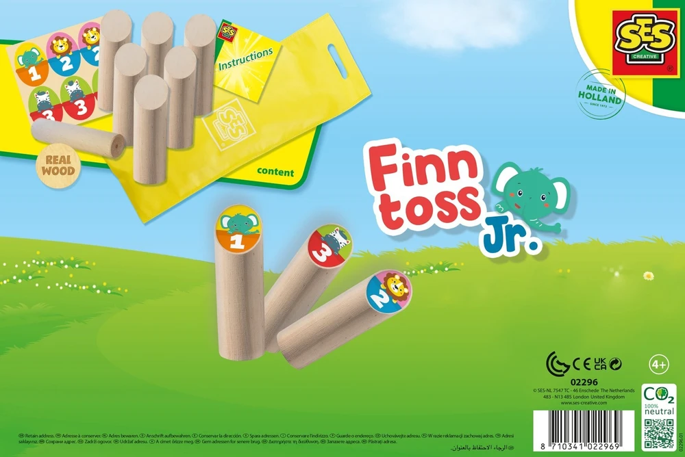 Ses_Creative Lauko žaidimas SES Creative Fintoss Jr, 02296