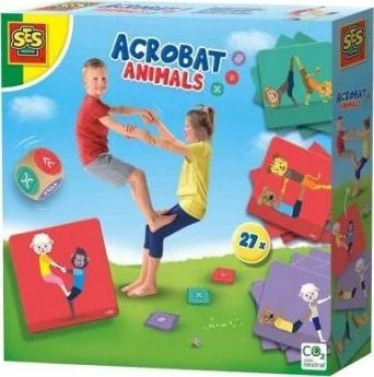 SES Creative SES Gyvūnų akrobatų žaidimas 02305 23058