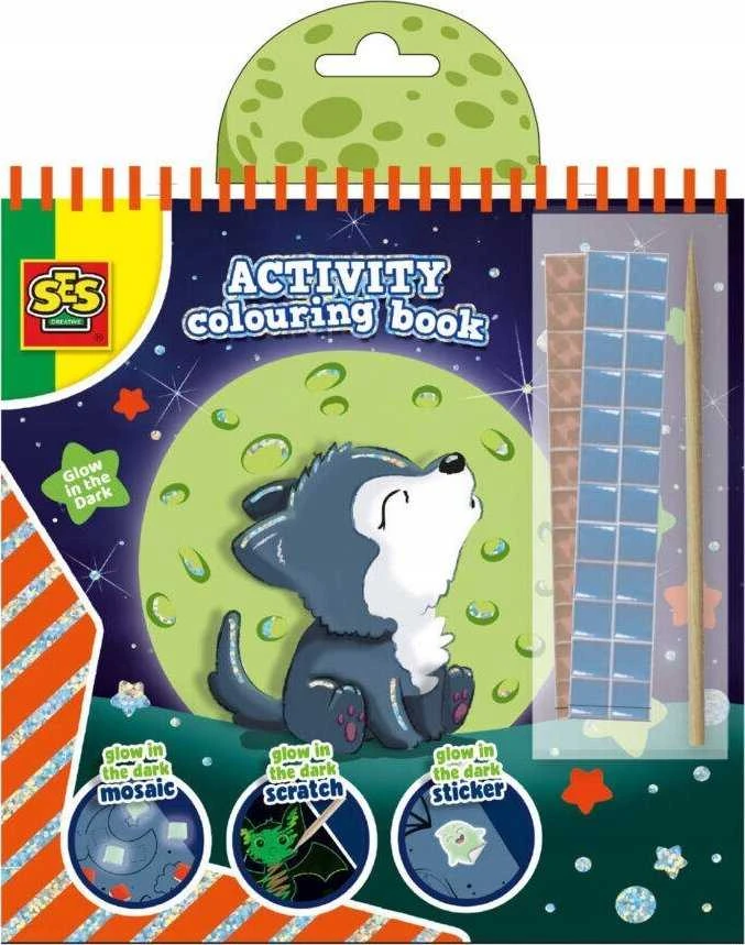 Dėlionė Ses_Creative Kūrybos rinkinys SES Creative Glow In The Dark 00118