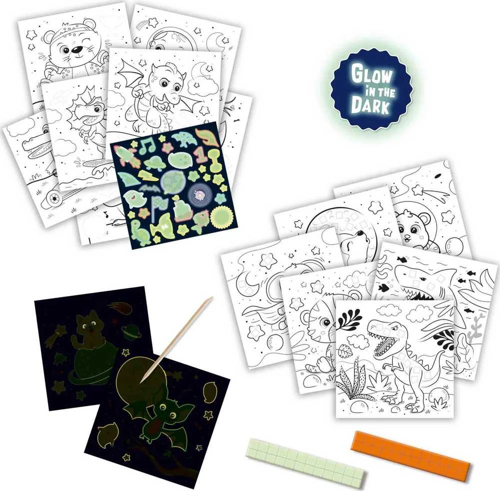 Dėlionė Ses_Creative Kūrybos rinkinys SES Creative Glow In The Dark 00118