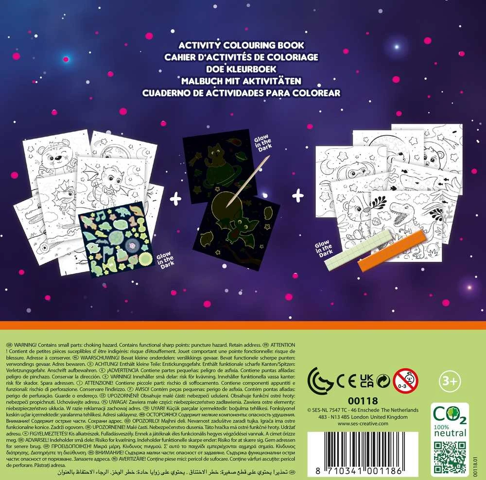 Dėlionė Ses_Creative Kūrybos rinkinys SES Creative Glow In The Dark 00118