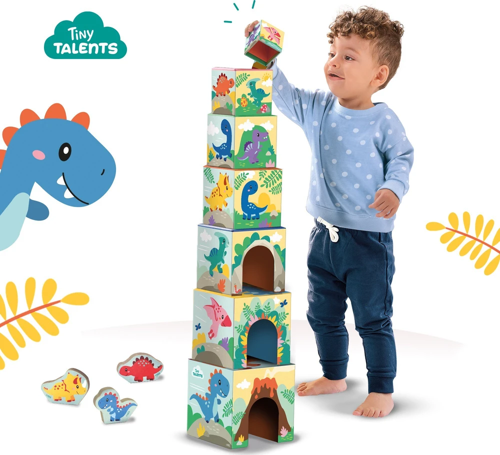 Ses Creative SES Muzikinis centras su blokeliais su dinozaurų figūrėlėmis 13202 32026