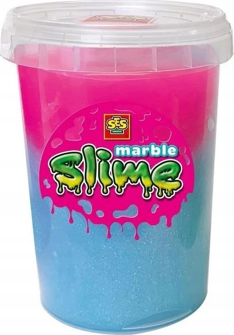 Ses Creative SES Slime marmur mėlyna/róż 200g 15021 50211