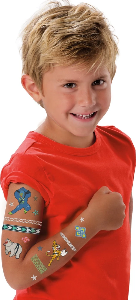 Ses_Creative Rinkinys tatuiruotėms SES Creative Animal Fighter 14287