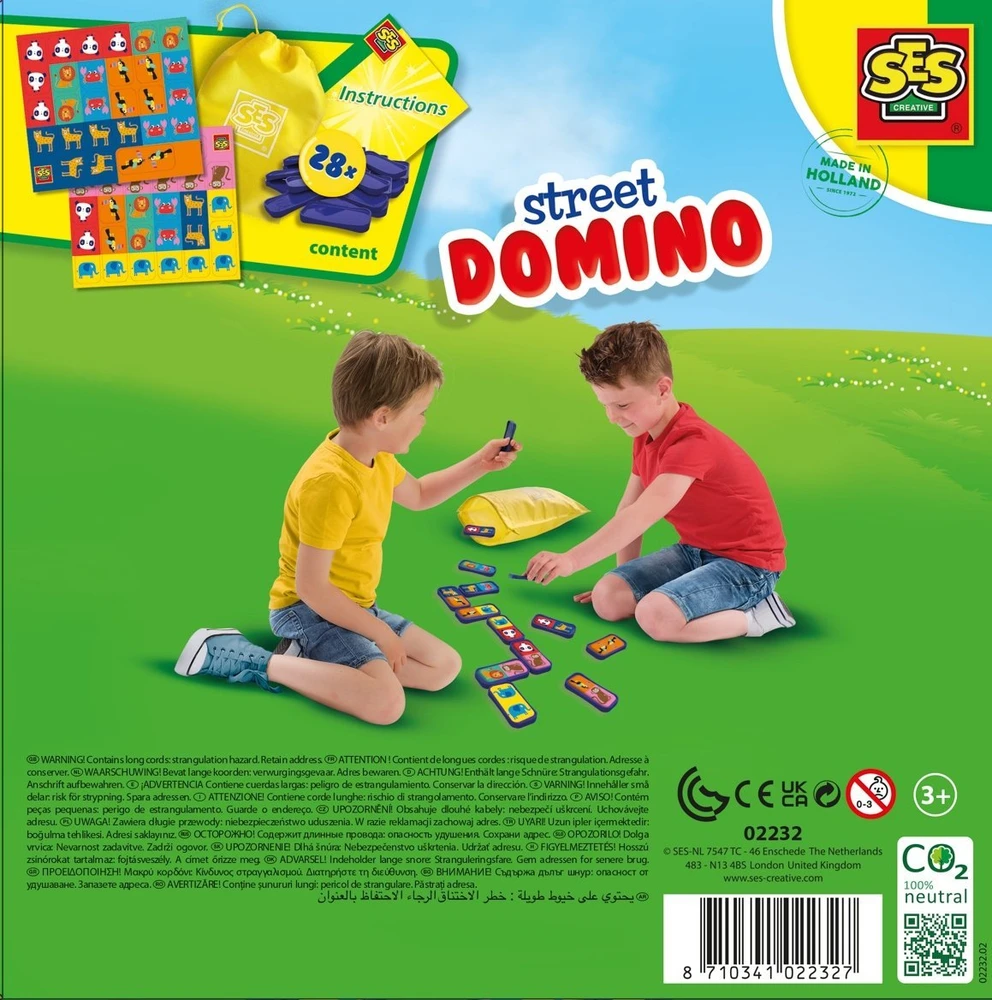Ses_Creative Lauko žaidimas SES Creative Domino, 02232