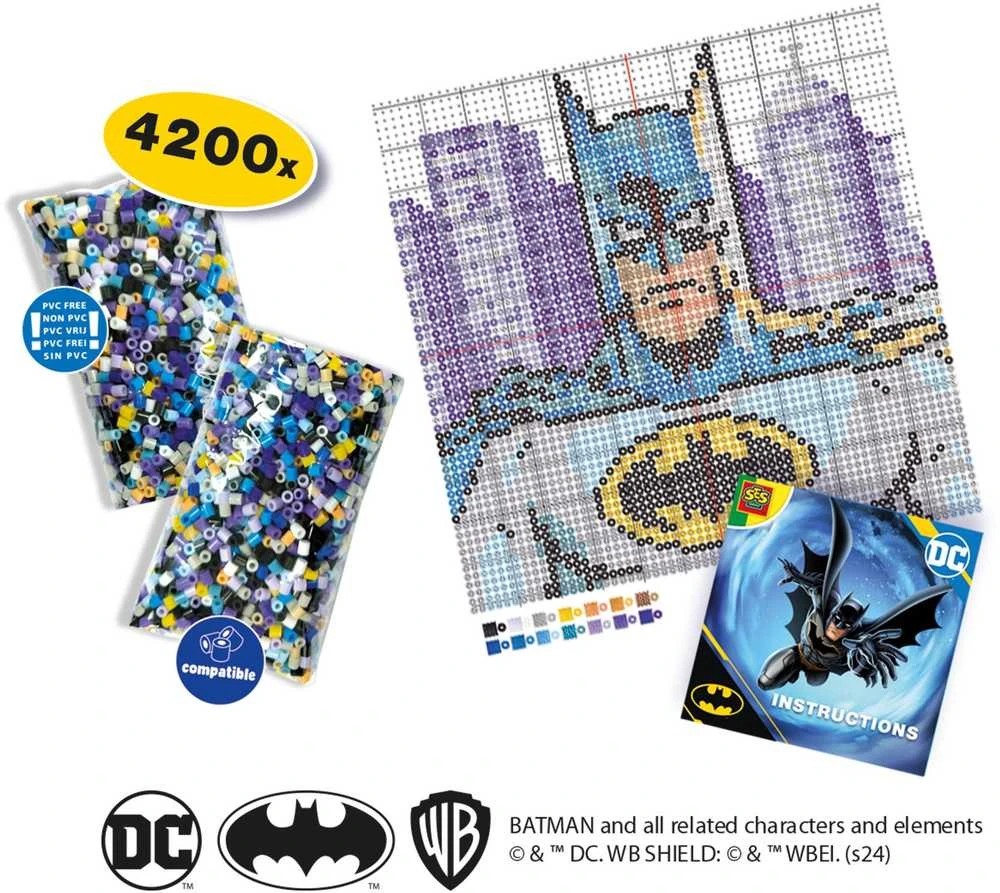 Ses Creative SES DC Batman koraliki prasowanka 09362 93624
